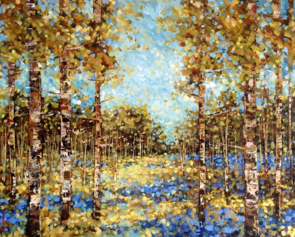 Birches by Fiona Hoop