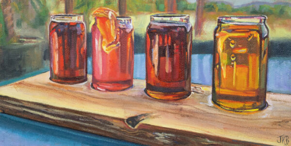 Beer Flight by Jennifer Kahn Barlow