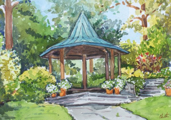 Wedding Gazebo at Brookside Gardens