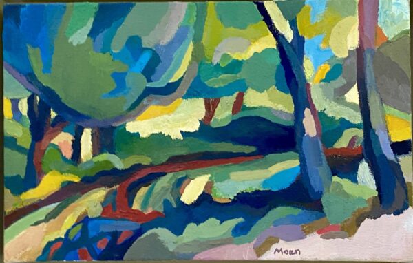 Lake Needwood Through Trees