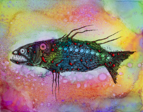 Angry Fish by Vlad Zabavskiy