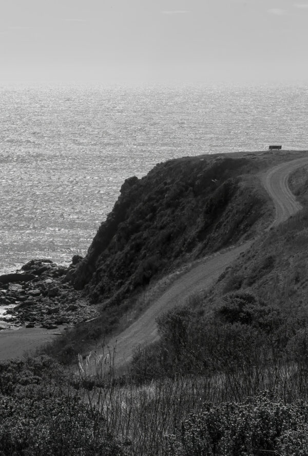 "The Bench," Ft. Ross, Jenner, CA, 2017 by Russ Suniewick