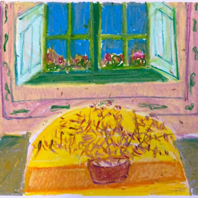 The Dining Room, Impruneta, Tuscany by P. Dubroof