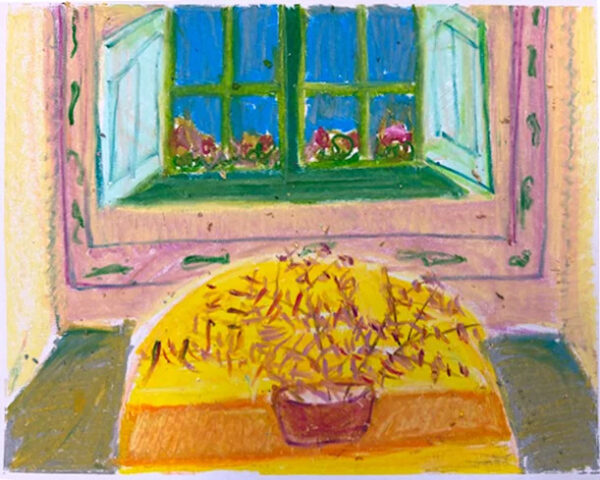 The Dining Room, Impruneta, Tuscany by P. Dubroof