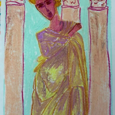 The Emperor @ the Colosseum, Roma by P. Dubroof