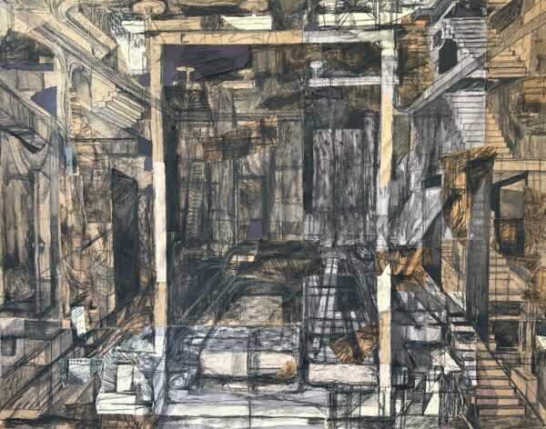 Layers of an Abandoned Building by Jackson Margolis