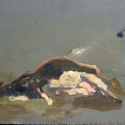 Resting Cow by Jackson Margolis