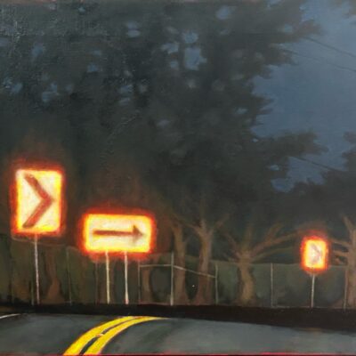 Signs at Night by Jackson Margolis
