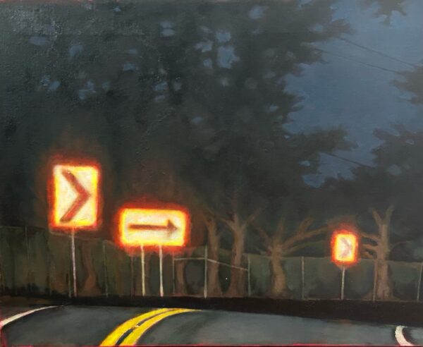 Signs at Night by Jackson Margolis