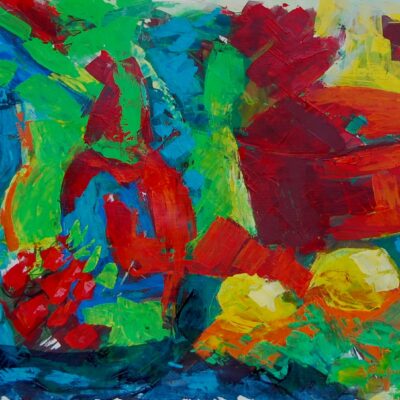 Still Life with Cherries by Bobbi Shulman