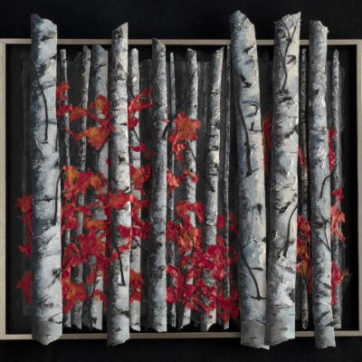 Red Leaves by Ronni Jolles
