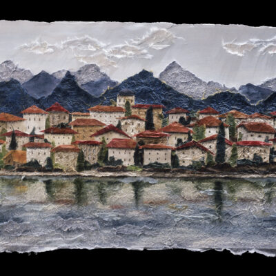 Red Roofs by Ronni Jolles