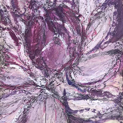 Dahlia the flower by Marcie Wolf-Hubbard