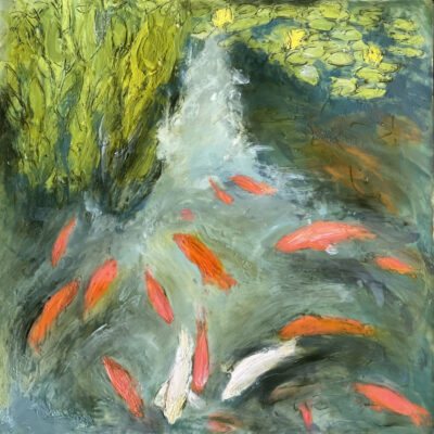 Koi Pond by Marcie Wolf-Hubbard