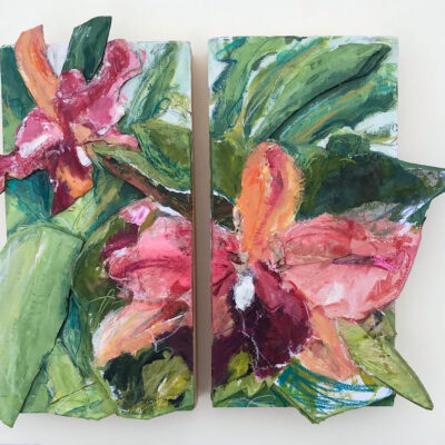 Orchid Constructions by Marcie Wolf-Hubbard